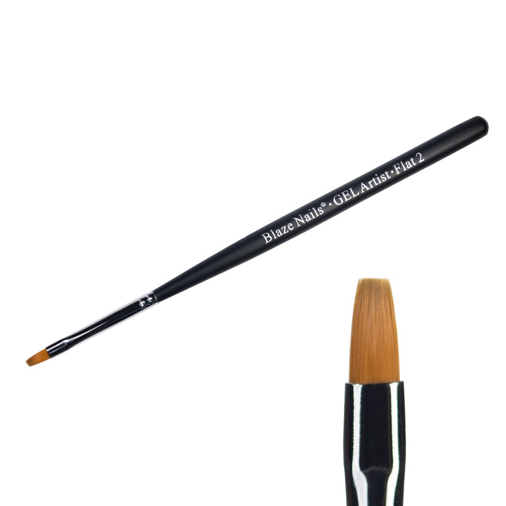 BLAZE Gel Artist Flat - Пензлик для китайської розпису №2