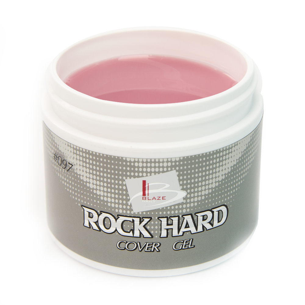BLAZE Rock Hard Cover Gel #097 - УФ гель камуфлюючий екстратвердий, 59 мл